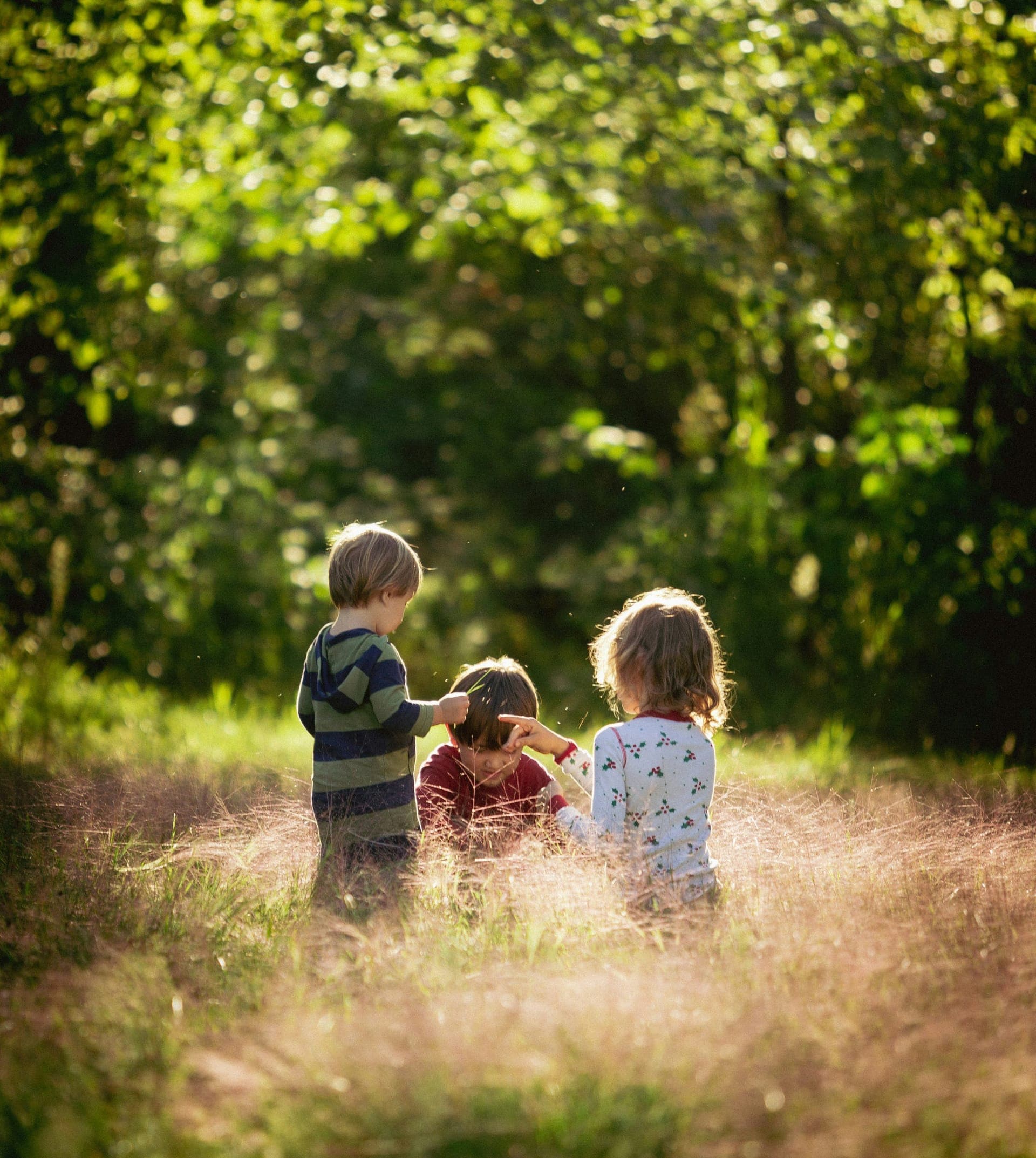 Natural environment supporting child wellbeing